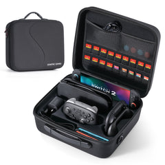Switch 2 Carrying Case for Nintendo Switch 2 (2025), Large All in One Hard Travel Case with Game Card Slots, Portable Protective Carry Bag for Switch 2, Pro Controller and Other Accessories