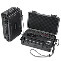 STARTRC PHOTO Osmo Pocket 3 Case Hard Shell Waterproof Carrying Case for DJI Osmo Pocket 3 Accessories, Portable Travel Storage Bag with Wrist Strap, Can Store Filter, Grip, Tripod, Mic
