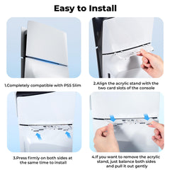STARTRC GAMES Horizontal Stand for PS5 Slim Console