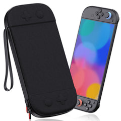 Hard Carrying Case for Nintendo Switch 2 2025, Travel Hard Shell Case with 12 Game Card Slots, Protective Bag for Switch 2 Console & Games Accessories Black