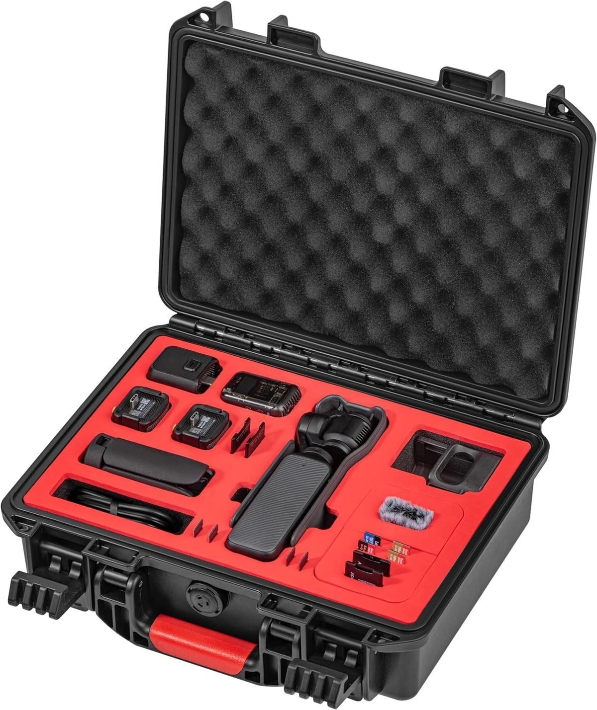 STARTRC OSMO Pocket 3 Hard Case, Multifunctional Portable Waterproof Hard Case for DJI OSMO Pocket 3 Creator Combo Camera Accessories