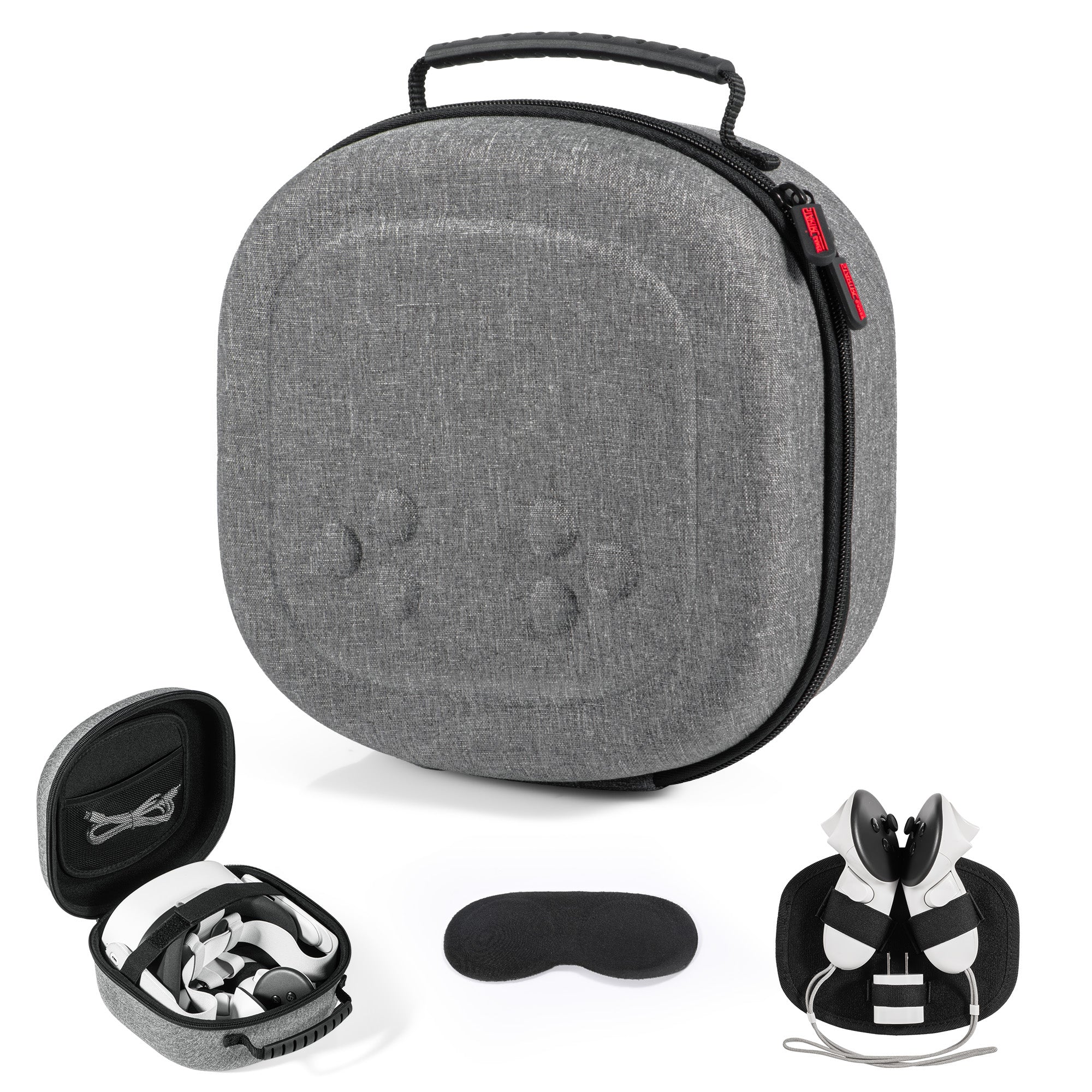 STARTRC GAMES For Meta Quest 3S/Quest 3/Vision Pro Hard Carrying Case