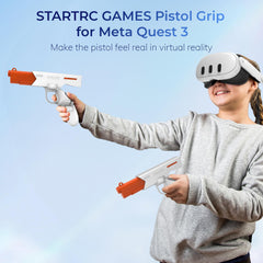 STARTRC GAMES VR PistoI Grip for Meta Quest 3 Controllers