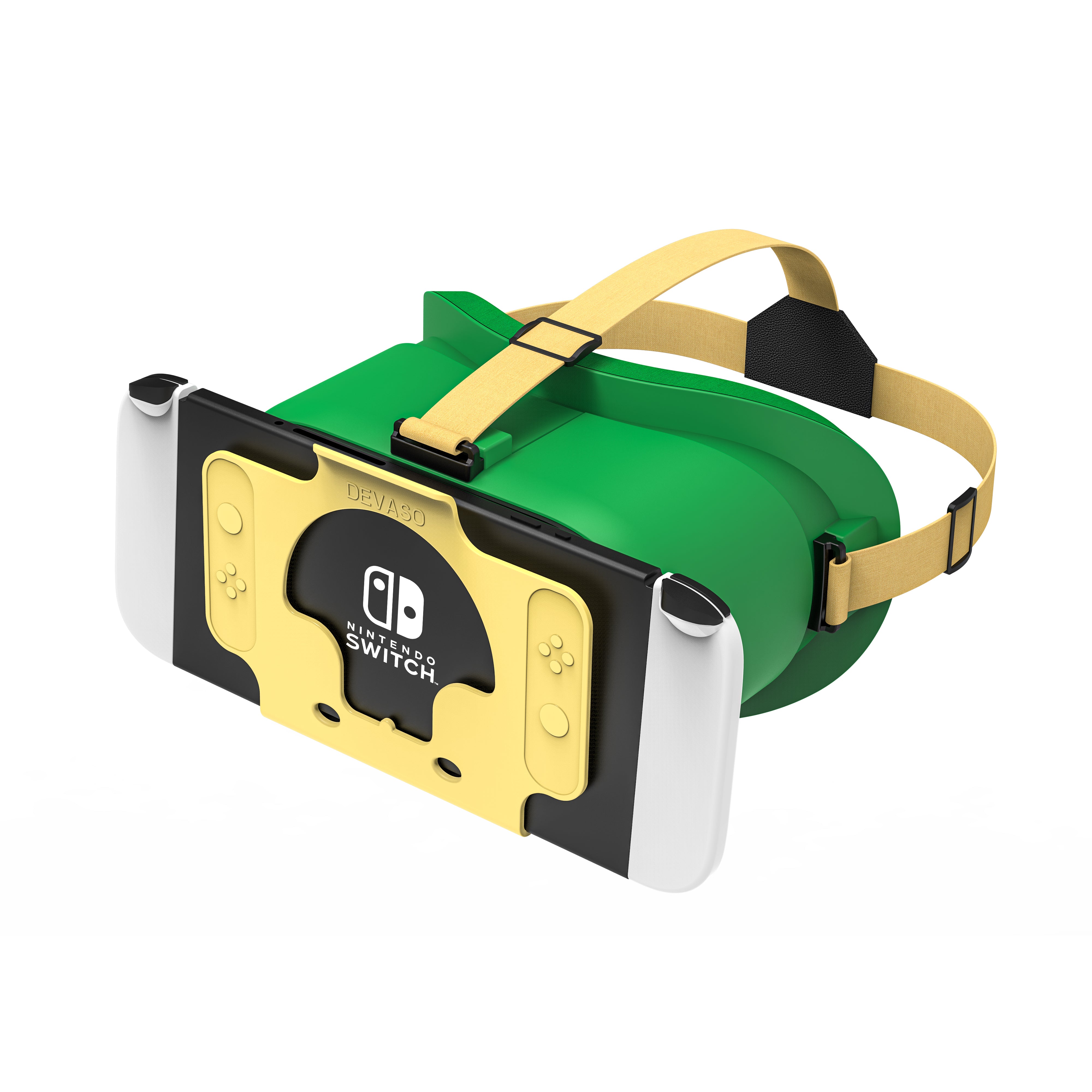 STARTRC GAMES Switch Virtual Reality Glasses with Adjustable HD Lenses and Comfortable Head Strap, Labo VR Kit 3D Goggles for Switch Accessories