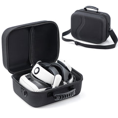 STARTRC GAMES Large Carrying Case for Meta Quest 3 Hard Travel Bag Compatible with Kiwi Design/BOBOVR Battery Head Strap and Other Accessories