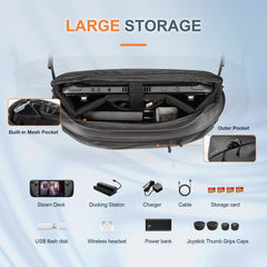 STARTRC GAMES Carrying Case for Steam Deck / OLED / ASUS ROG Ally / PlayStation Portal