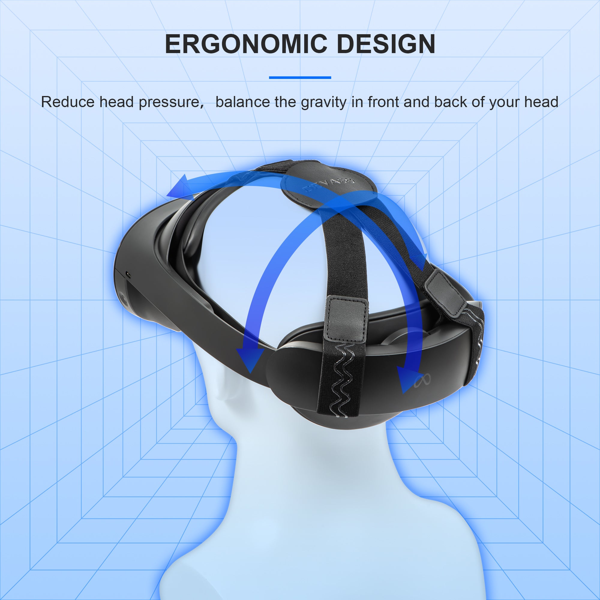 STARTRC GAMES Head Strap for Meta Quest Pro