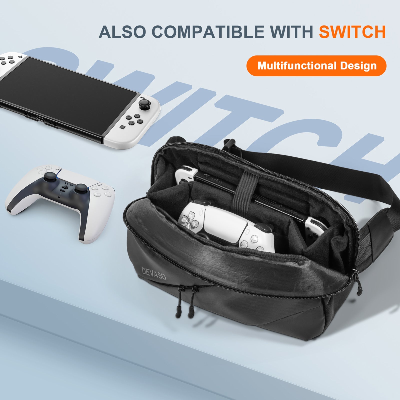 STARTRC GAMES Carrying Case for Steam Deck / OLED / ASUS ROG Ally / PlayStation Portal