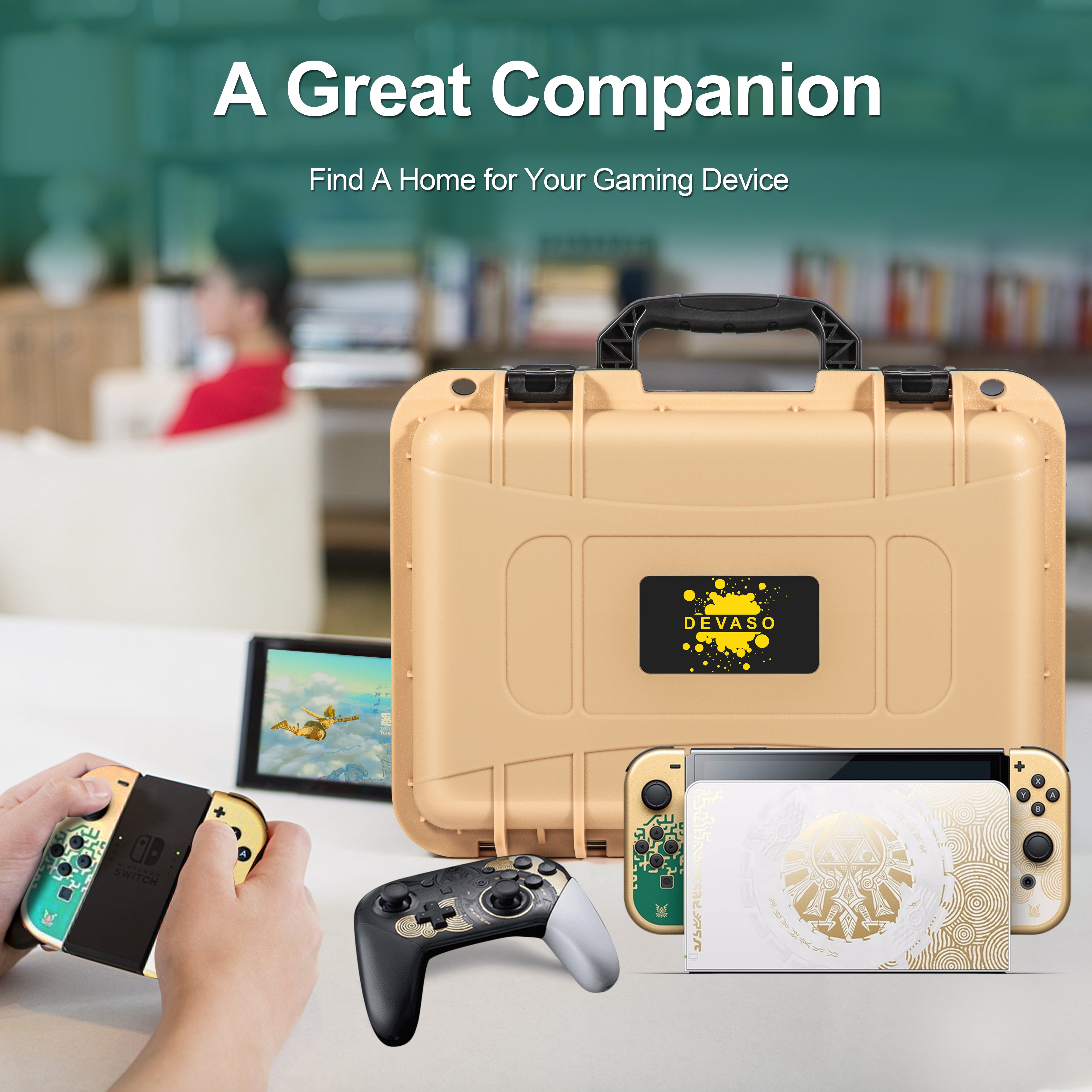 STARTRC GAMES Carrying Case for Nintendo Switch/Switch OLED