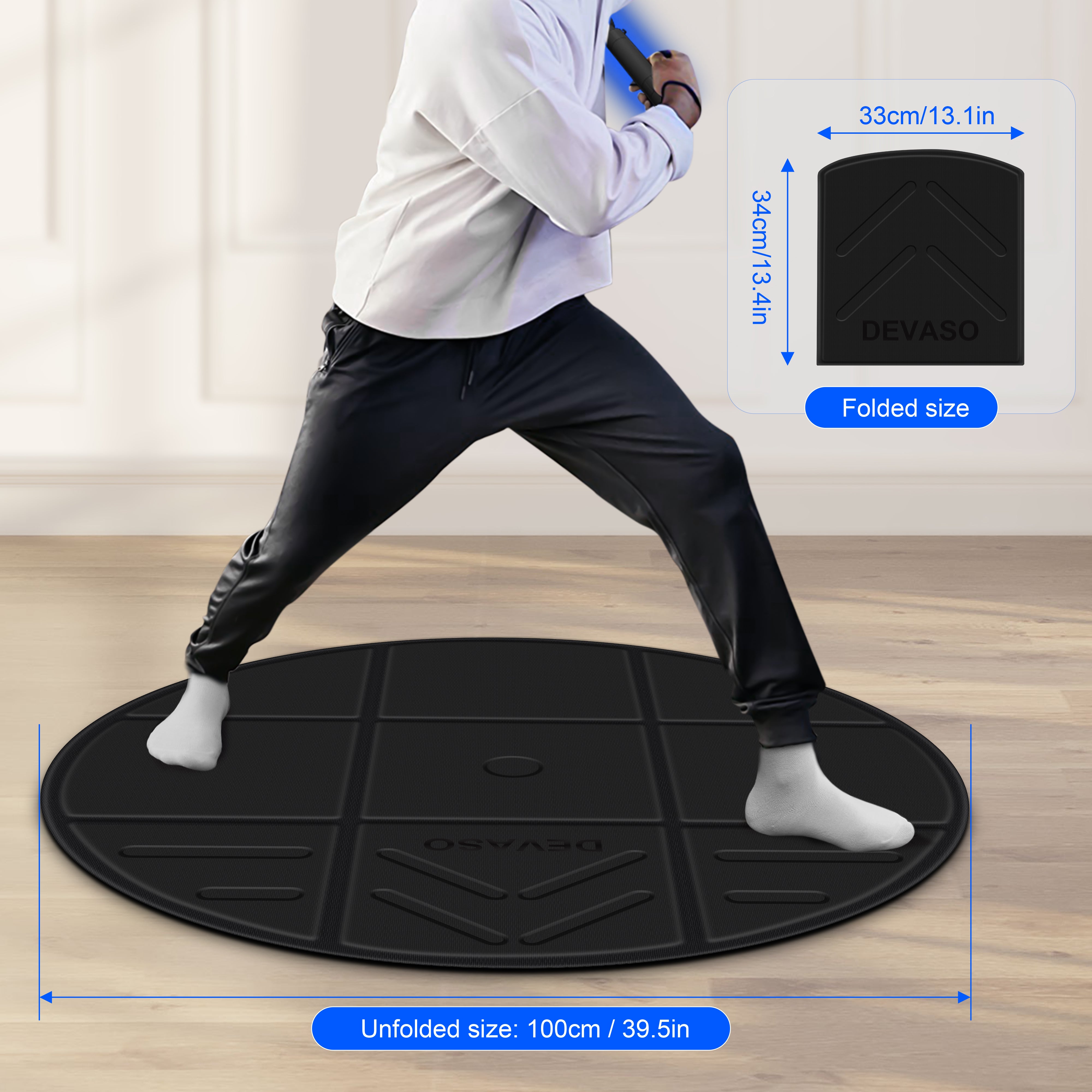 STARTRC GAMES  Anti-slip and Comfortable Floor Mat, Premium Game Accessories Compatible with PSVR2, Oculus/Meta Quest 2/Pro