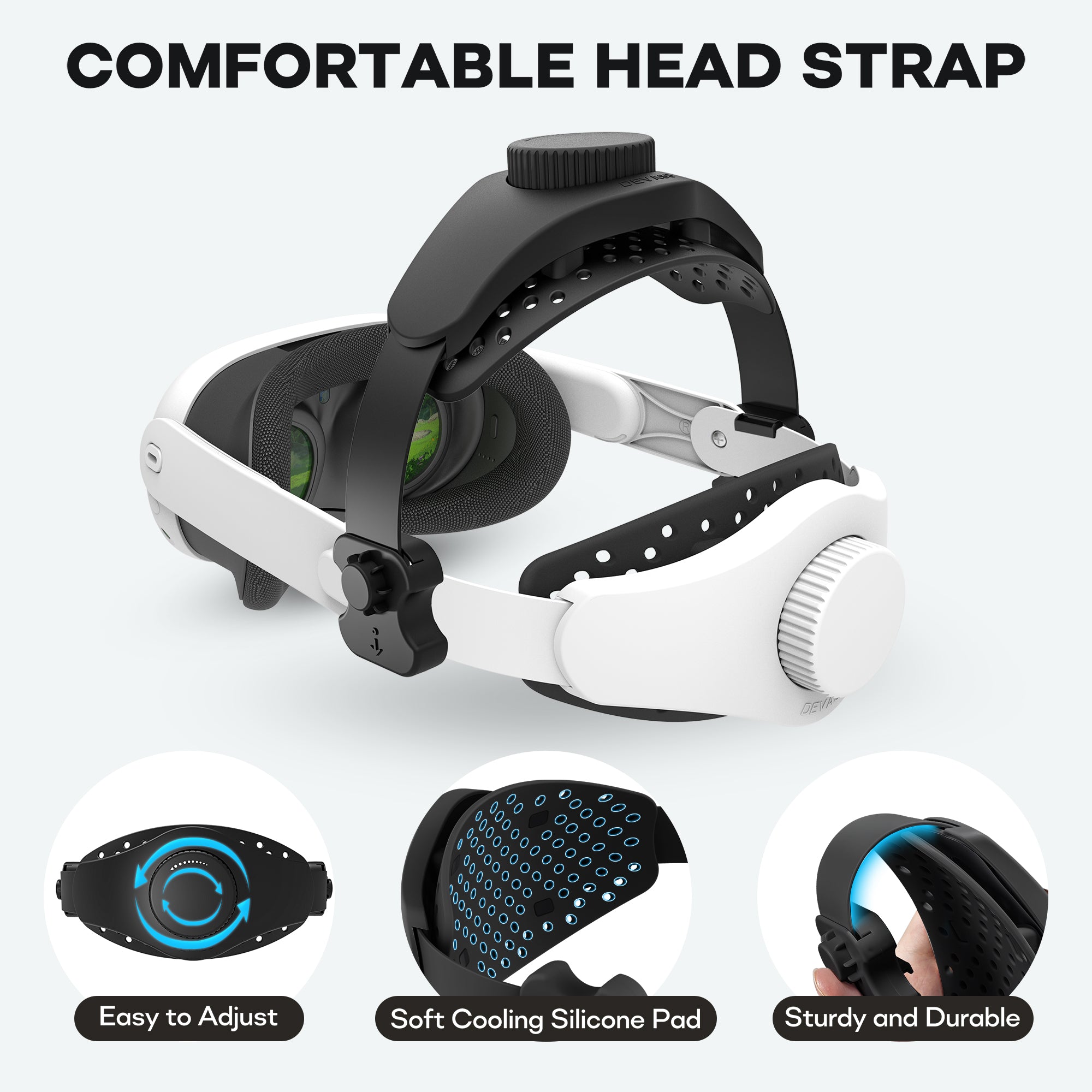 STARTRC GAMES Head Strap for Meta Quest Pro/Vive XR Elite