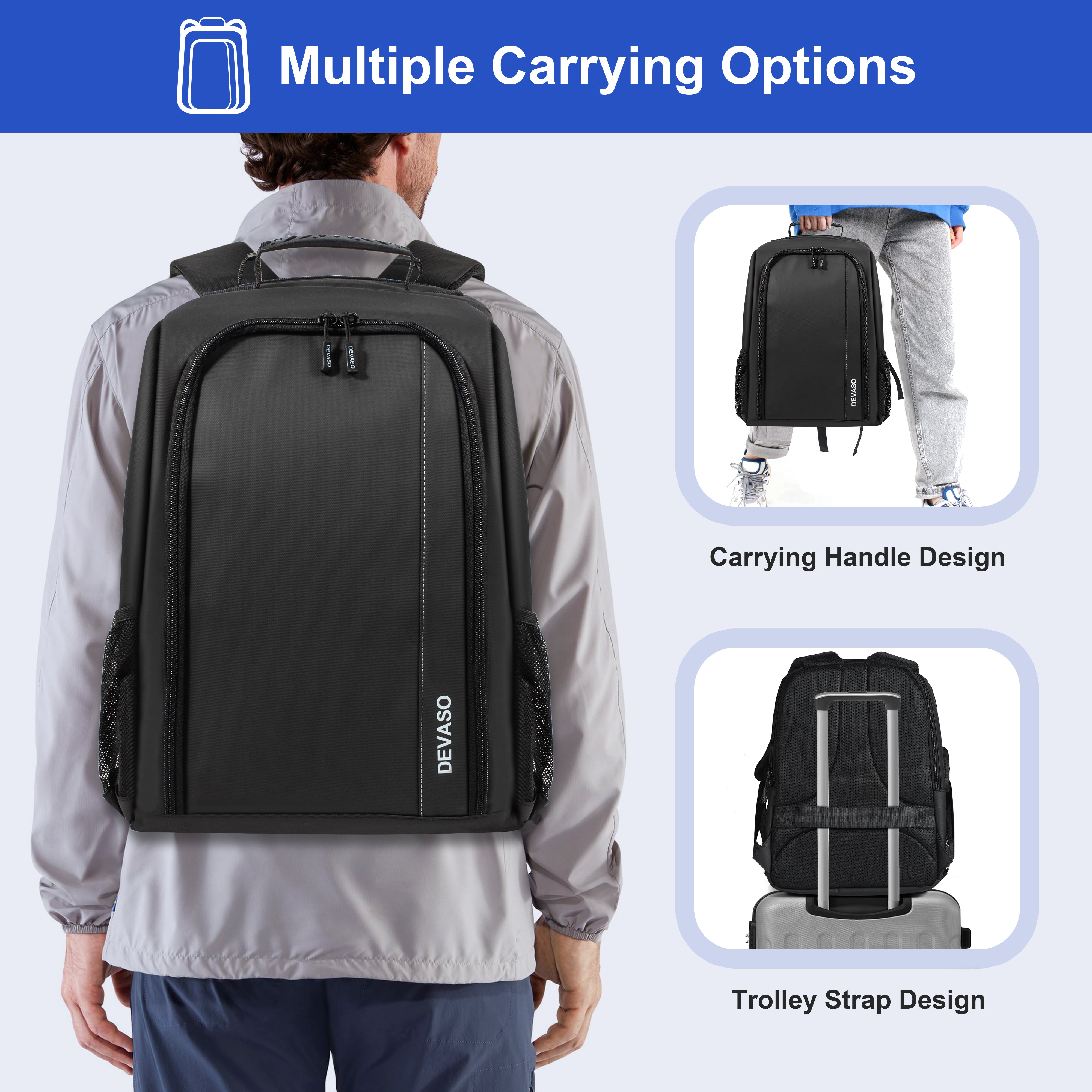 STARTRC GAMES Travel Backpack for PS5 & PSVR2