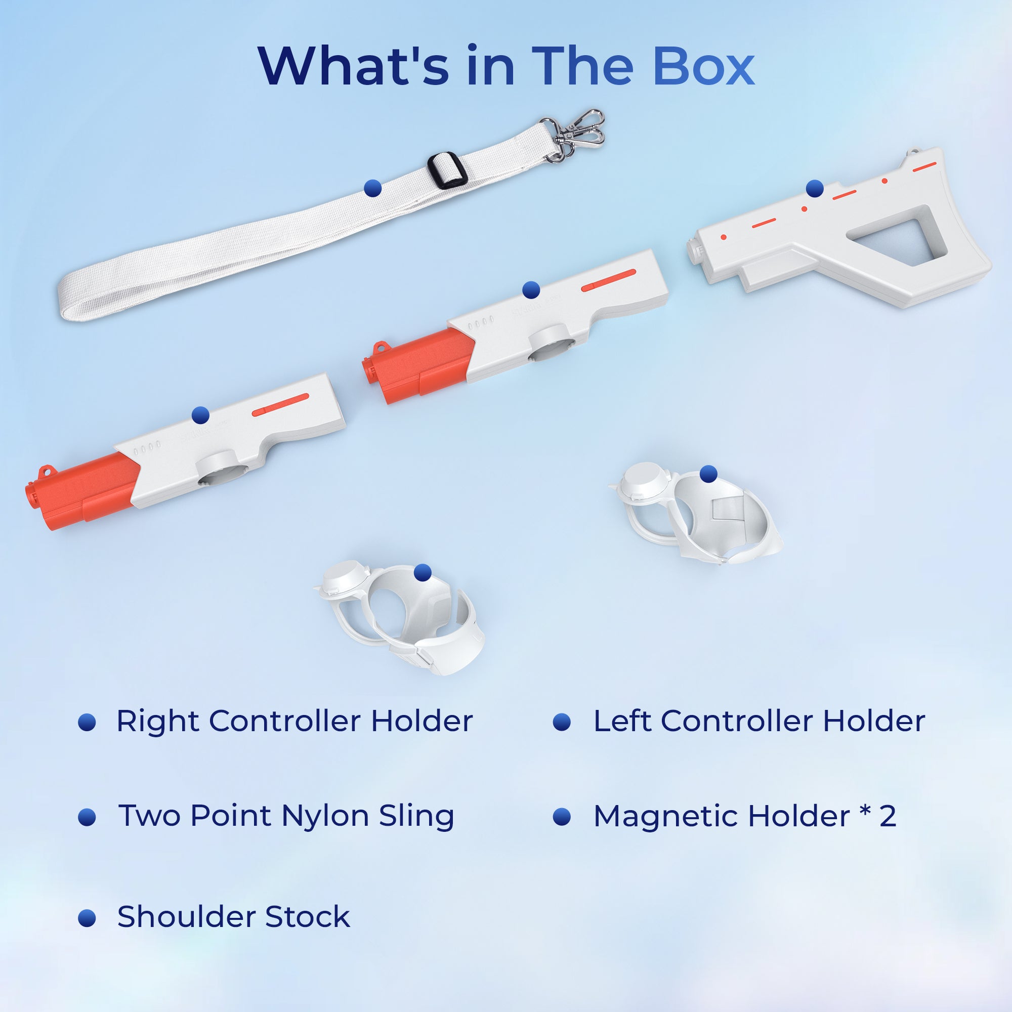 STARTRC GAMES VR Gun Stock for Meta Quest 3