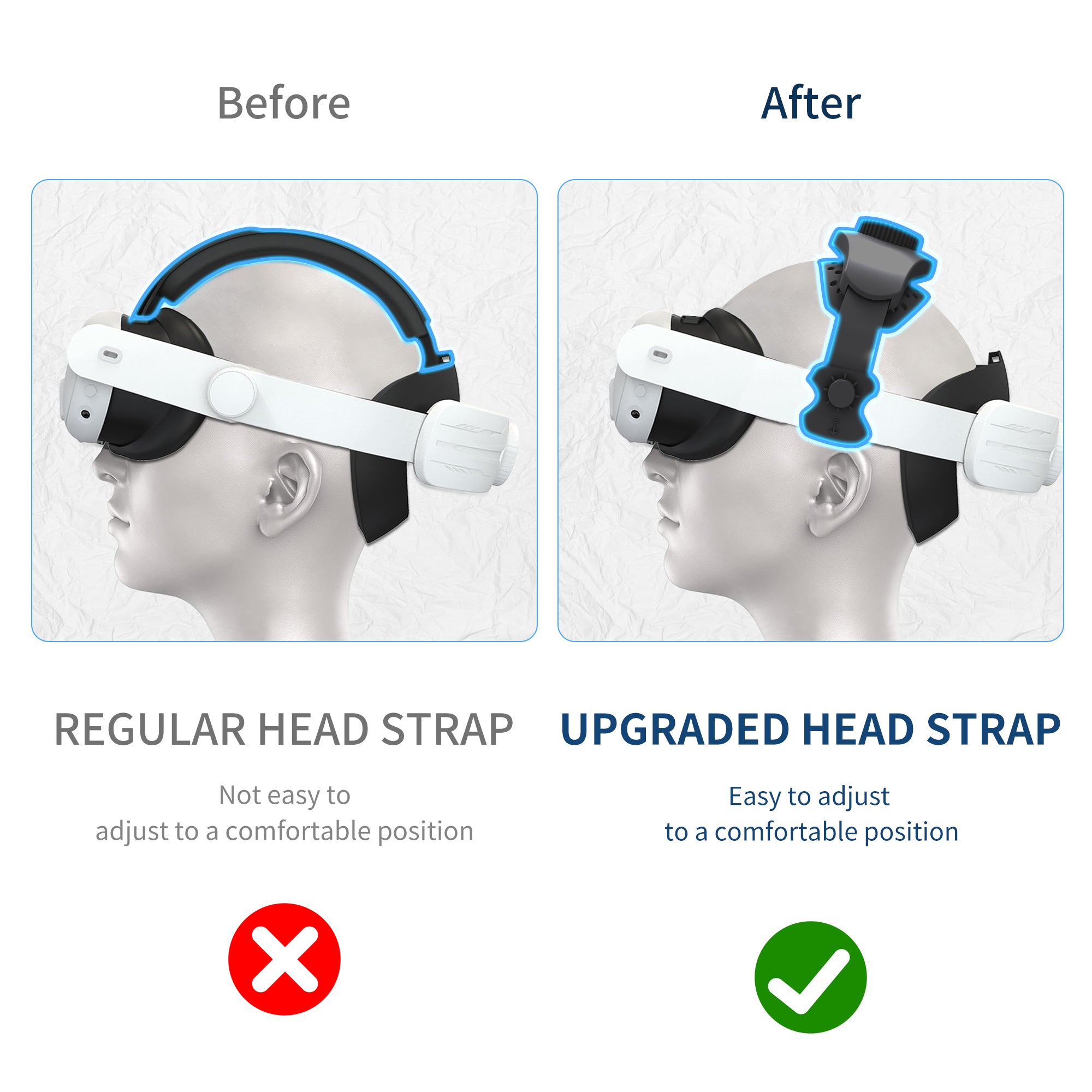 STARTRC GAMES Head Strap for Meta Quest Pro/Vive XR Elite