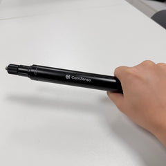 Camzenso action camera selfie stick has a 1/4 interface