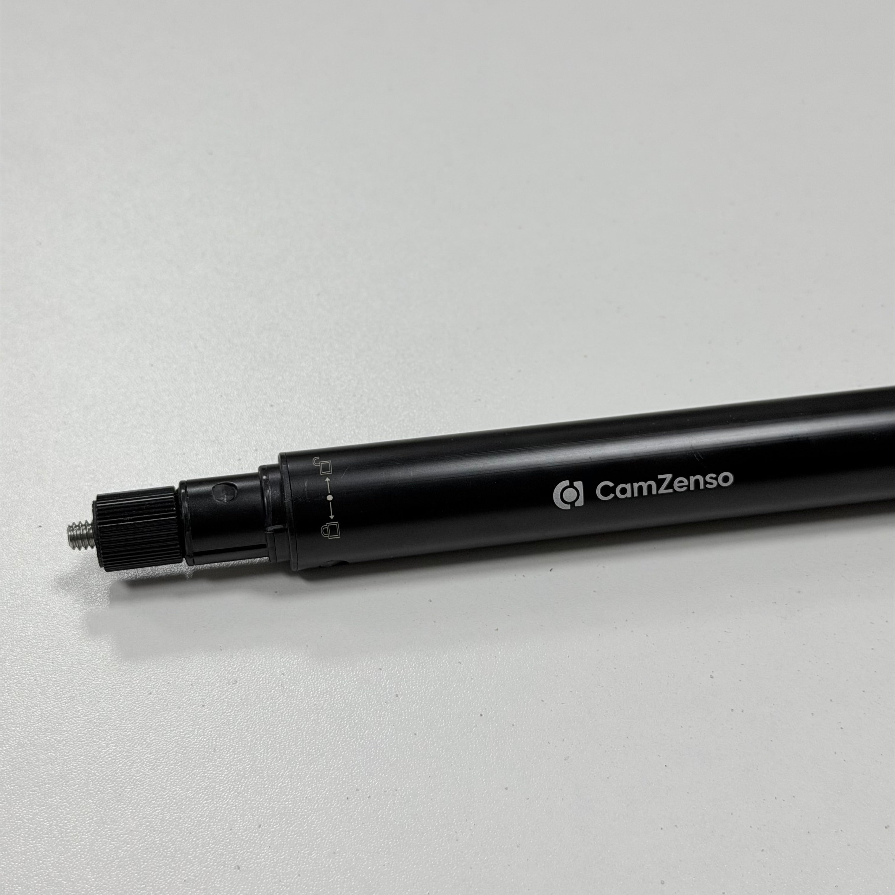 Camzenso action camera selfie stick has a 1/4 interface