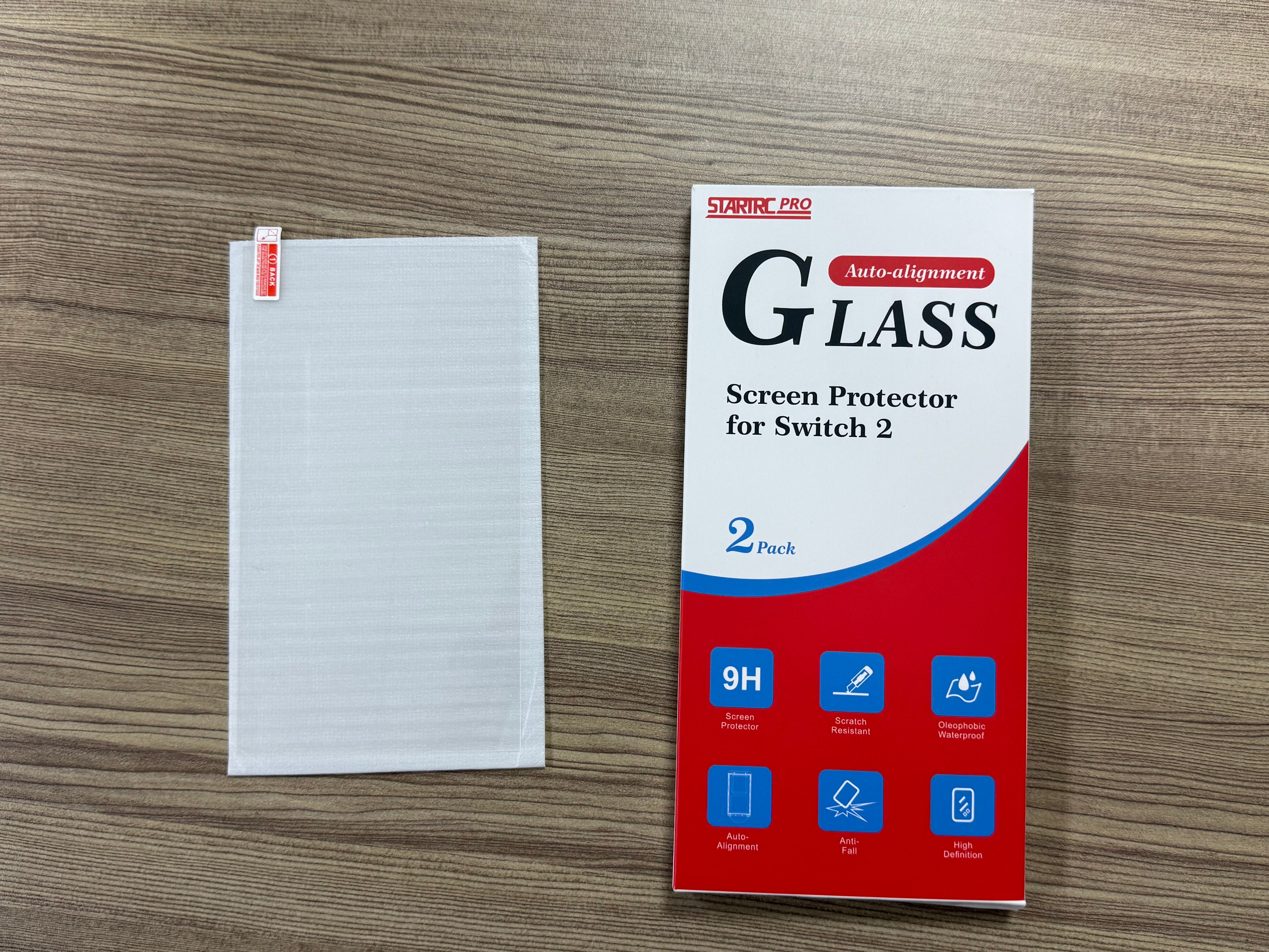 STARTRC PRO tempered screen protector for the Nintendo switch 2